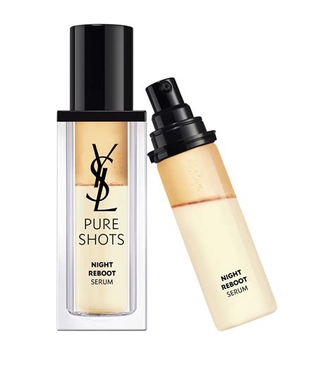 Night Reboot Serum, the best Pure Shots skincare by YSL Beauty.